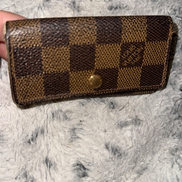 Men’s Or Women’s Louis Vuitton Damier Ebene Key holder& more! Vintage but 7.9/10 - Picture 4 of 12